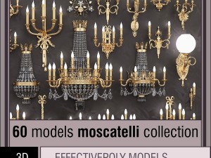 moscatelli collection 60 items 3D Model