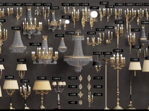 moscatelli collection 60 items 3D Model