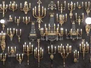 moscatelli collection 60 items 3D Model