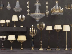 moscatelli collection 60 items 3D Model