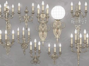 moscatelli collection 60 items 3D Model