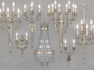 moscatelli collection 60 items 3D Model