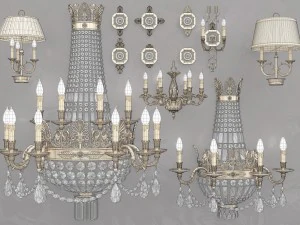 moscatelli collection 60 items 3D Model