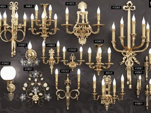 moscatelli collection 60 items 3D Model