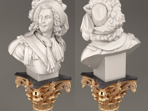 bust of an aristocrat 3D Модель