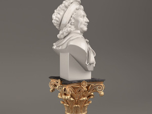 bust of an aristocrat 3D मॉडल