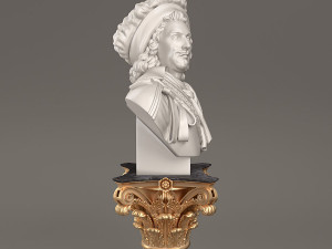 bust of an aristocrat 3D मॉडल