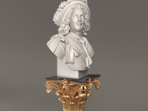 bust of an aristocrat 3D मॉडल
