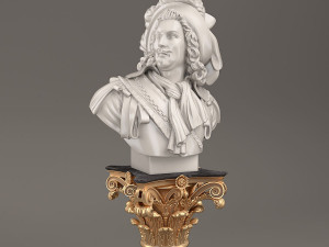 bust of an aristocrat 3D मॉडल