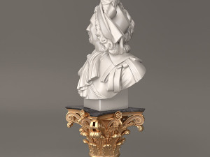 bust of an aristocrat 3D मॉडल