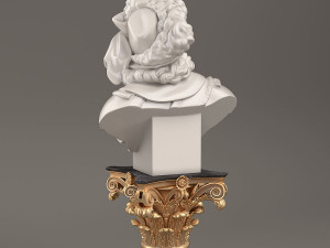 bust of an aristocrat 3D मॉडल