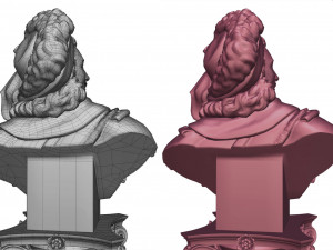 bust of an aristocrat 3D मॉडल