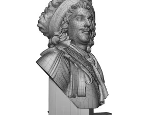 patung seorang bangsawan Model 3D