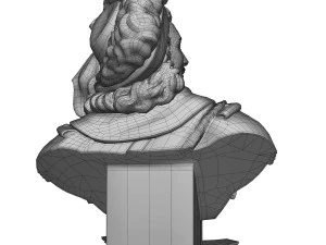 patung seorang bangsawan Model 3D