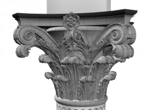 patung seorang bangsawan Model 3D