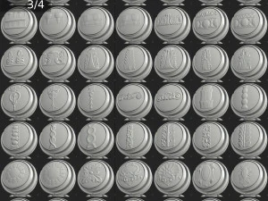 182 пензля бароко CG Текстури