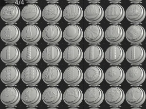 182 пензля бароко CG Текстури