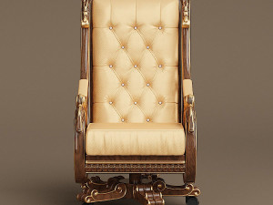 bisini office armchair Modèle 3D