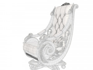 bisini office armchair Modèle 3D