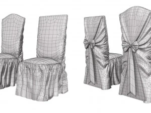 turri wedding chairs 3D Model