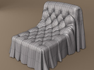 busnelli bohemian armchair Modelo 3D
