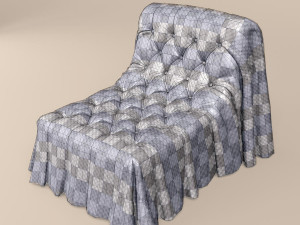 busnelli bohemian armchair Modelo 3D