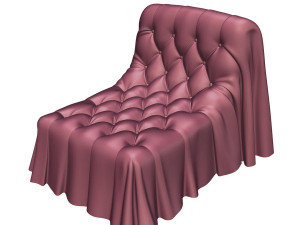 busnelli bohemian armchair Modelo 3D