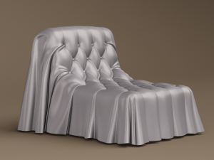 busnelli bohemian armchair Modelo 3D