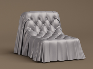 busnelli bohemian armchair Modelo 3D