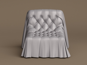 busnelli bohemian armchair Modelo 3D