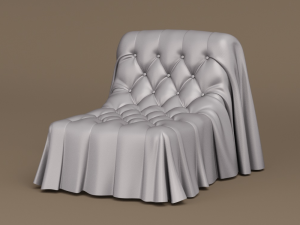 busnelli bohemian armchair Modelo 3D