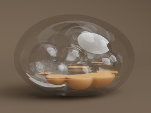 glass stone art 3D Модель