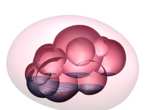 glass stone art 3D Model