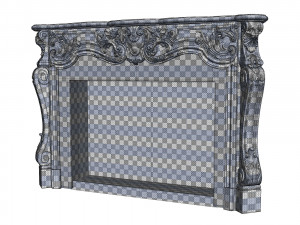 provasi fireplace 3D 模型