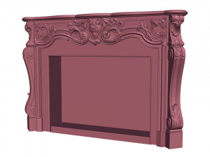 provasi fireplace 3D 模型