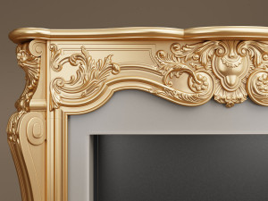 provasi fireplace 3D 模型