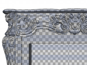 provasi fireplace 3D 模型