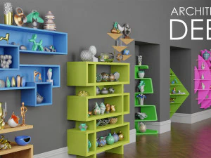 architectural debris dust 3D Model