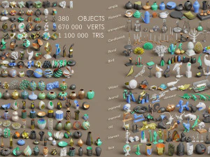 architectural debris dust 3D Model