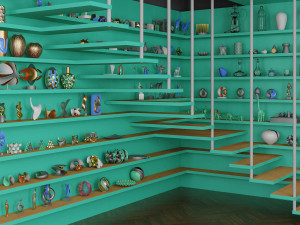 architectural debris dust Modèle 3D
