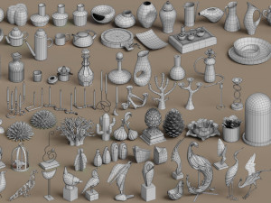 architectural debris dust Modèle 3D