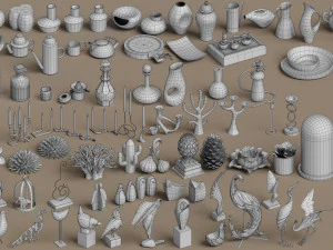 architectural debris dust 3D Model