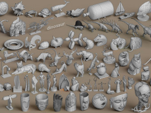 architectural debris dust Modèle 3D