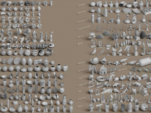 architectural debris dust Modèle 3D