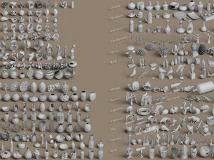 architectural debris dust 3D Model