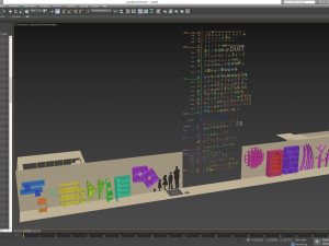 architectural debris dust Modèle 3D
