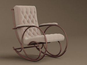 rocking chair 3D-Modell