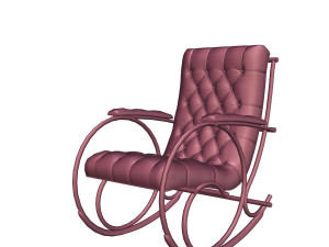 rocking chair 3D-Modell
