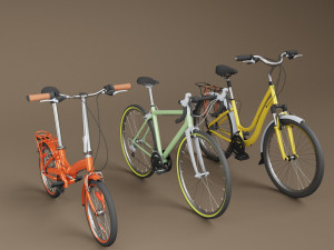 3d adc bicycles generic models Modello 3D