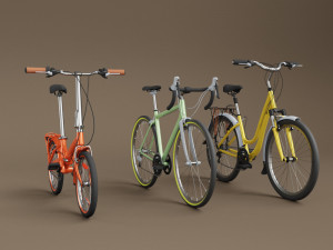 3d adc bicycles generic models Modello 3D
